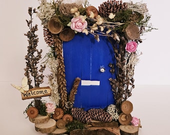 Fairy Door,  blue