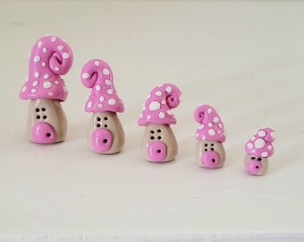 Toadstool houses