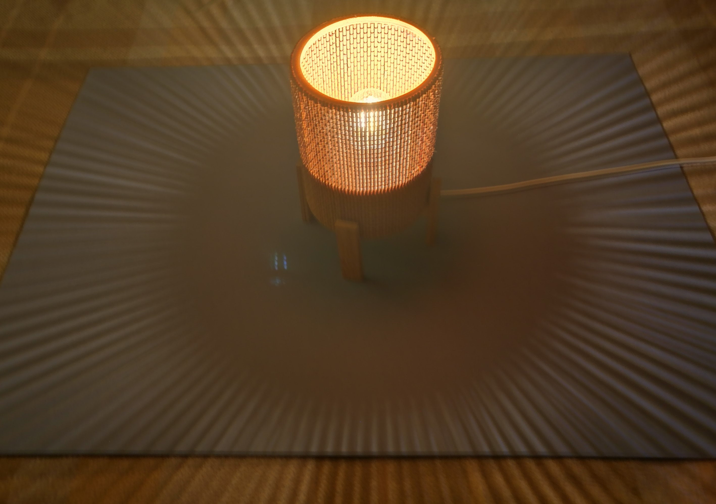 Handmade Bamboo Table Lamp shade Etsy