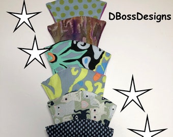 Cotton Face Mask: Washable, Reusable with Adjustable Ear Loops