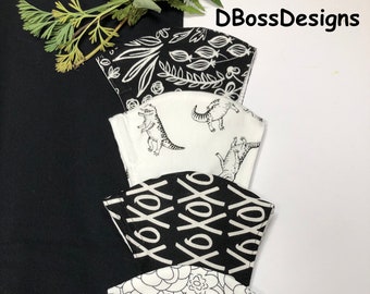 Face Masks, Black and White Face Masks, Cotton Face Masks,Best Seller Face Masks,Comfortable Face Masks, Washable Face Masks