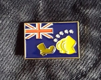 Simpsons "Bart vs. Australia" Australian Flag Enamel Pin Badge
