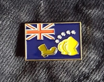 Simpsons &quot;Bart vs. Australia&quot; Australian Flag Enamel Pin Badge