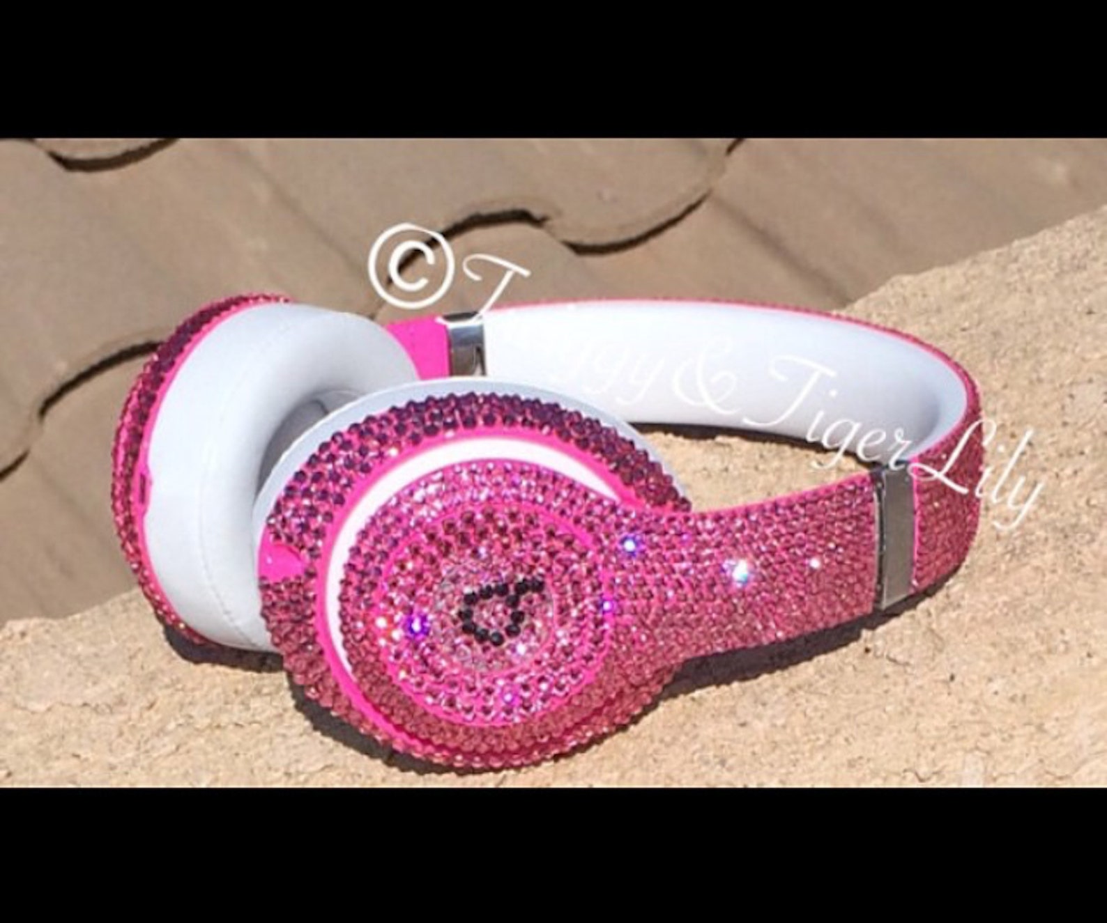 Bling Beats by Dre Headphones Swarovski Embellished Beats by Dre Solo4