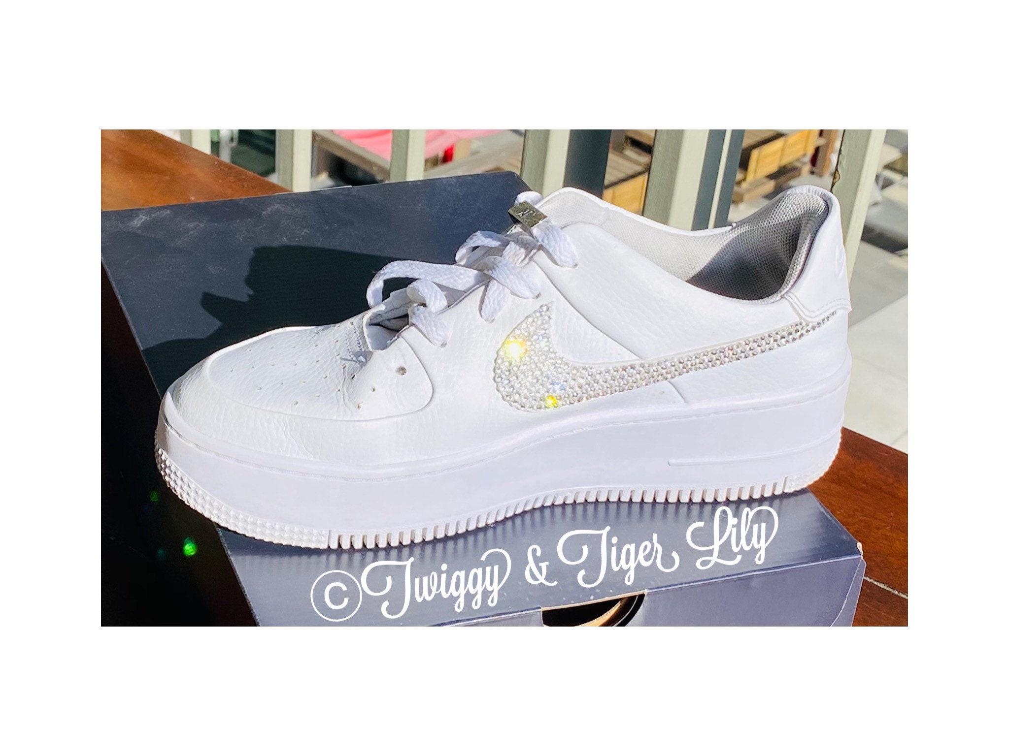 crystal nike air force 1