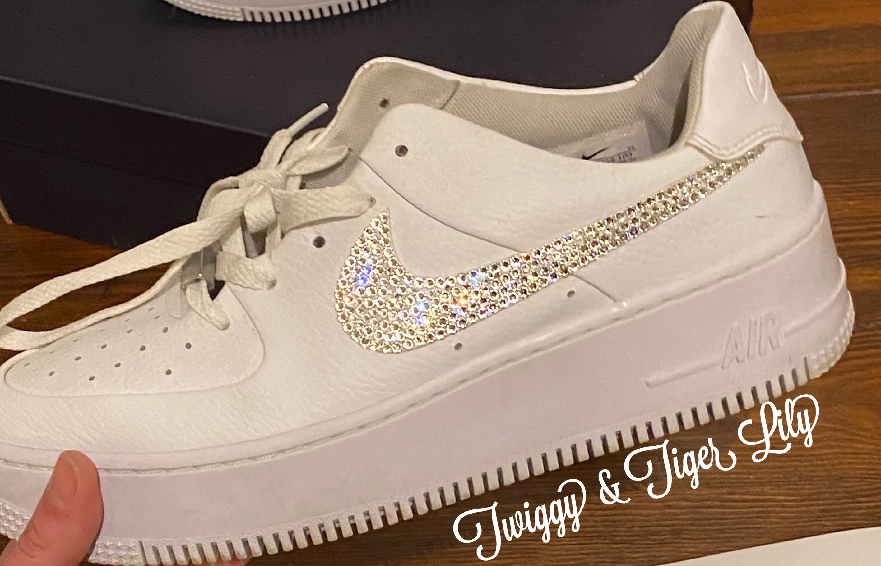 swarovski crystal nike air force 1