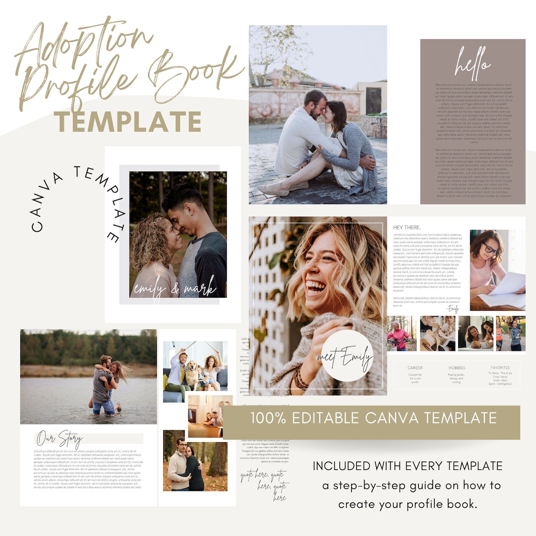 modern-adoption-profile-book-template-editable-template-in-canva-modern-and-customizable-adoption-profile-book-diy-profile-book-etsy
