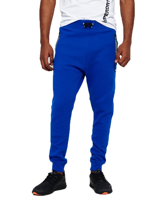 superdry mens gym tech slim joggers