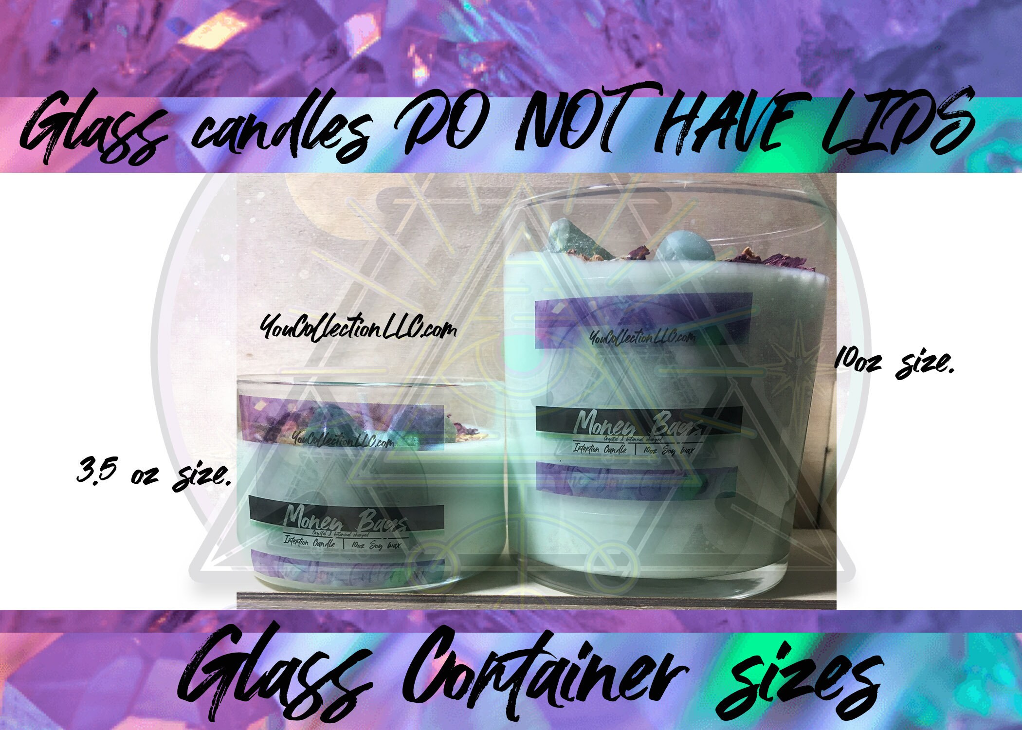 Wholesale candles/ Wholesale Intention Candles/ wholesale Etsy