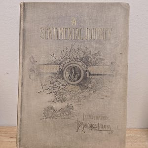 A Sentimental Journey by Laurence Sterne & Maurice Leloir (1885, Limited Edition /1000)
