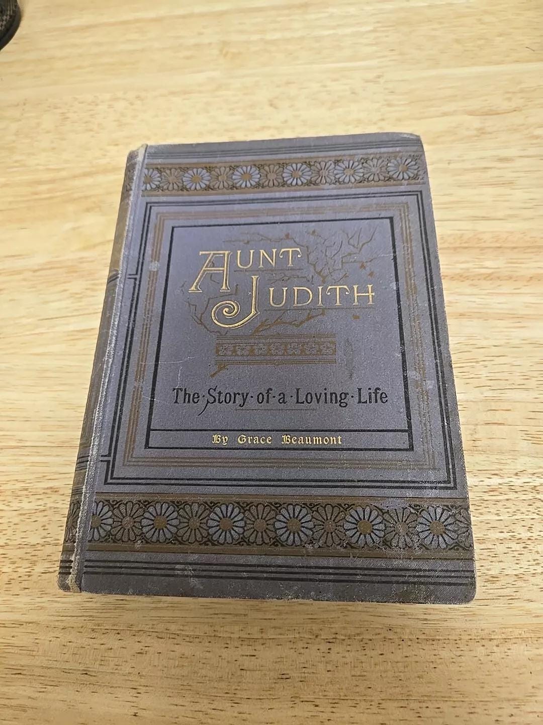 Aunt Judith: the Story of a Loving Life by Grace Beaumont 1889 - Etsy