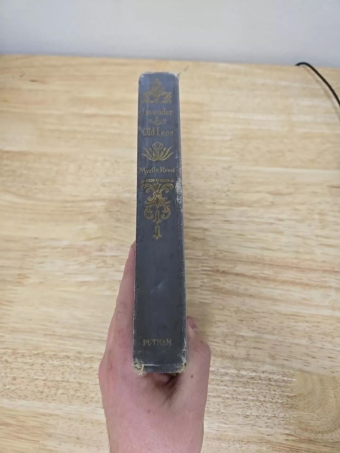 Lavender and Old Lace by Myrtle Reed 1905, Margaret Armstrong Cover - Etsy