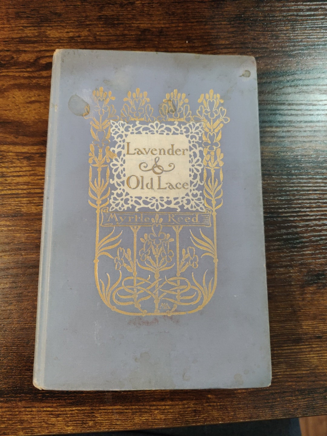 Lavender and Old Lace by Myrtle Reed 1905, Margaret Armstrong Cover - Etsy