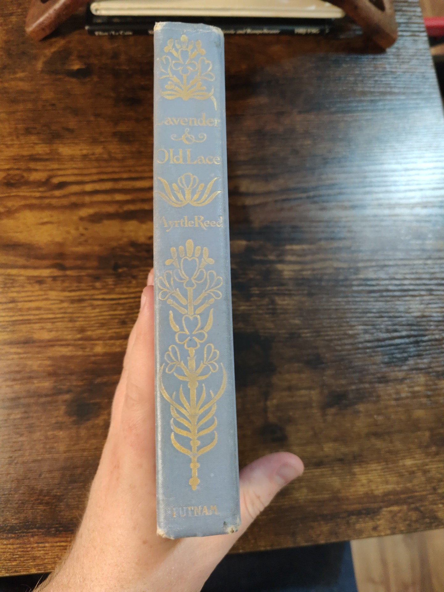 Lavender and Old Lace by Myrtle Reed 1905, Margaret Armstrong Cover - Etsy