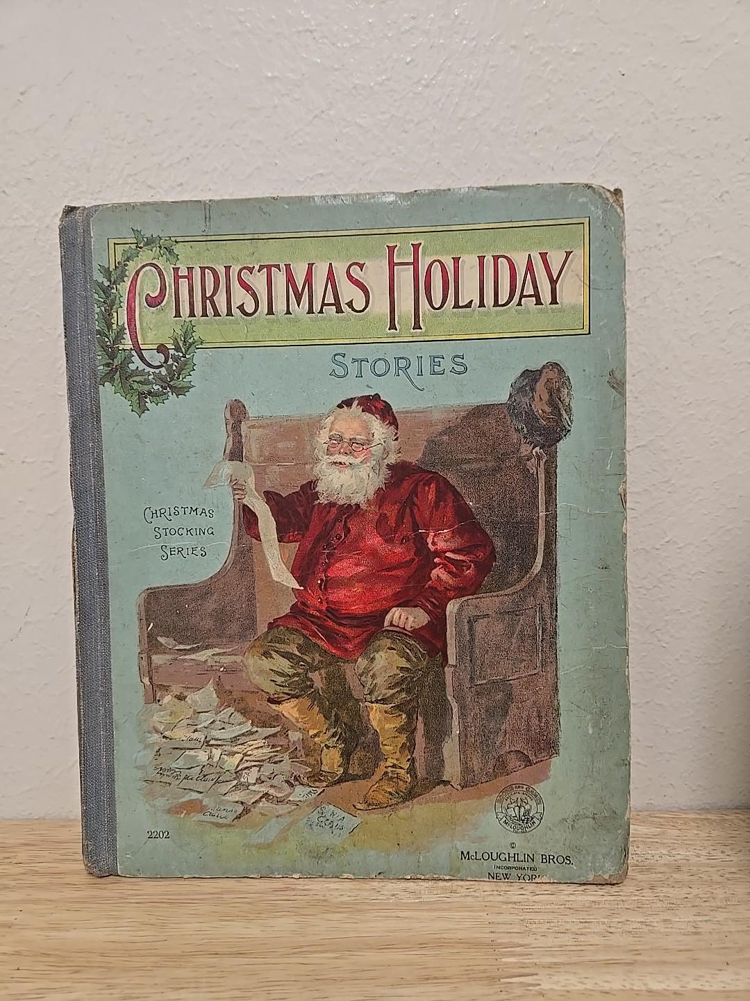 Vintage 1899 Santa Claus Christmas Postcard by McLoughlin  Vintage 1899 Santa Claus Christmas Postcard by McLoughlin Bros N.Y. Undivided display picture 1