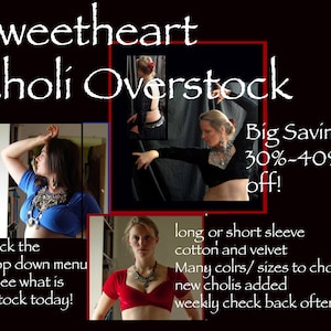 Sweetheart Neckline Choli Overstock