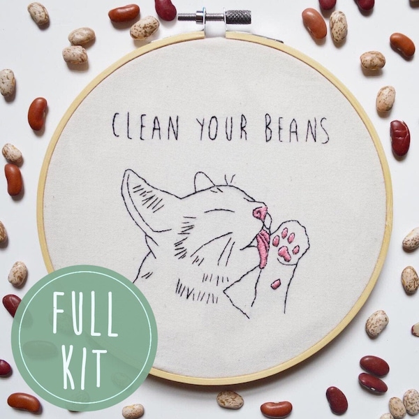 Funny Embroidery Etsy