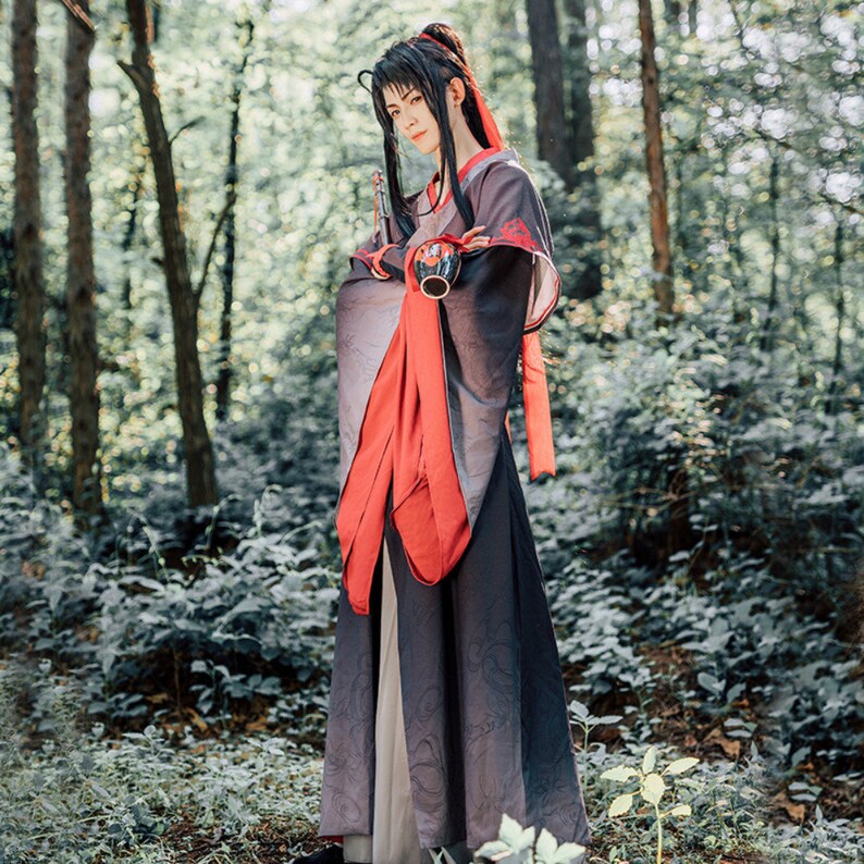 Wei Wuxian Cosplay Mo Xuanyu Costume Anime Grandmaster of Demonic Cultivation Cosplay Mo Dao Zu Shi Costume Men