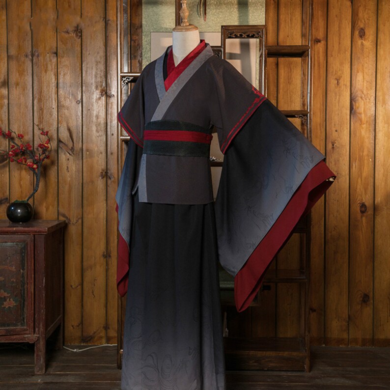 Wei Wuxian Cosplay Mo Xuanyu Costume Anime Grandmaster of Demonic Cultivation Cosplay Mo Dao Zu Shi Costume Men