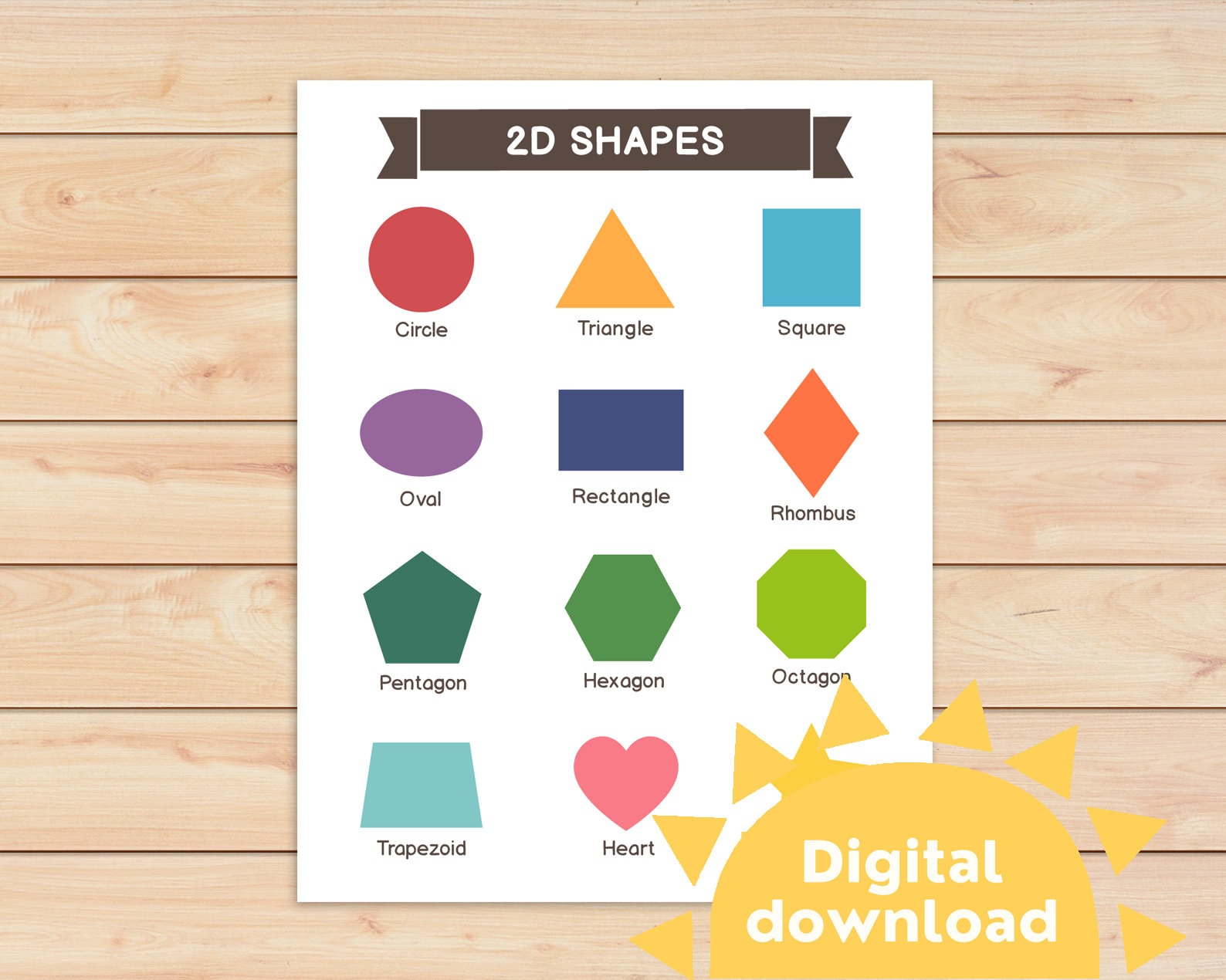 Geometric Shapes: Amazing List of 2D & 3D Shapes in English • 7ESL