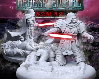 Heresy Empire - Dark Lord Hero - Passive Pose -  Legion Scale - Wargaming - Tabletop