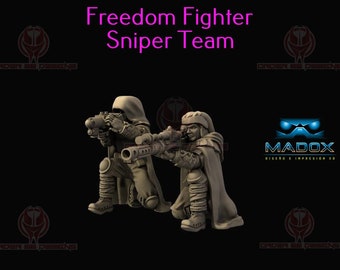 Freedom Fighter Sniper Team - Legion Scale