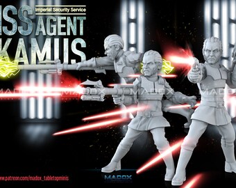 ISS Agent Kamus - Legion Scale - Madox 3D