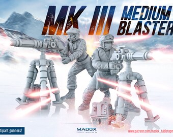 MKIII Medium Blaster - Legion Scale - Madox 3D
