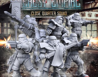 Heresy Empire - Close Quarter Squad - Legion Scale -  Wargaming - Tabletop