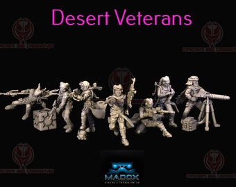 Desert Veteran's Squad - Legion Scale