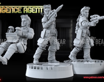 Alliance Intelligence Agent - Legion Scale - War Bear Studios