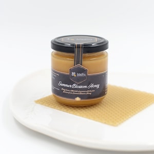 2025 Harvest Bee Honey - Summer Blossom Honey | Natural and Fresh Honey from Nature| Natural Honey Pot of Organic Raw Honey