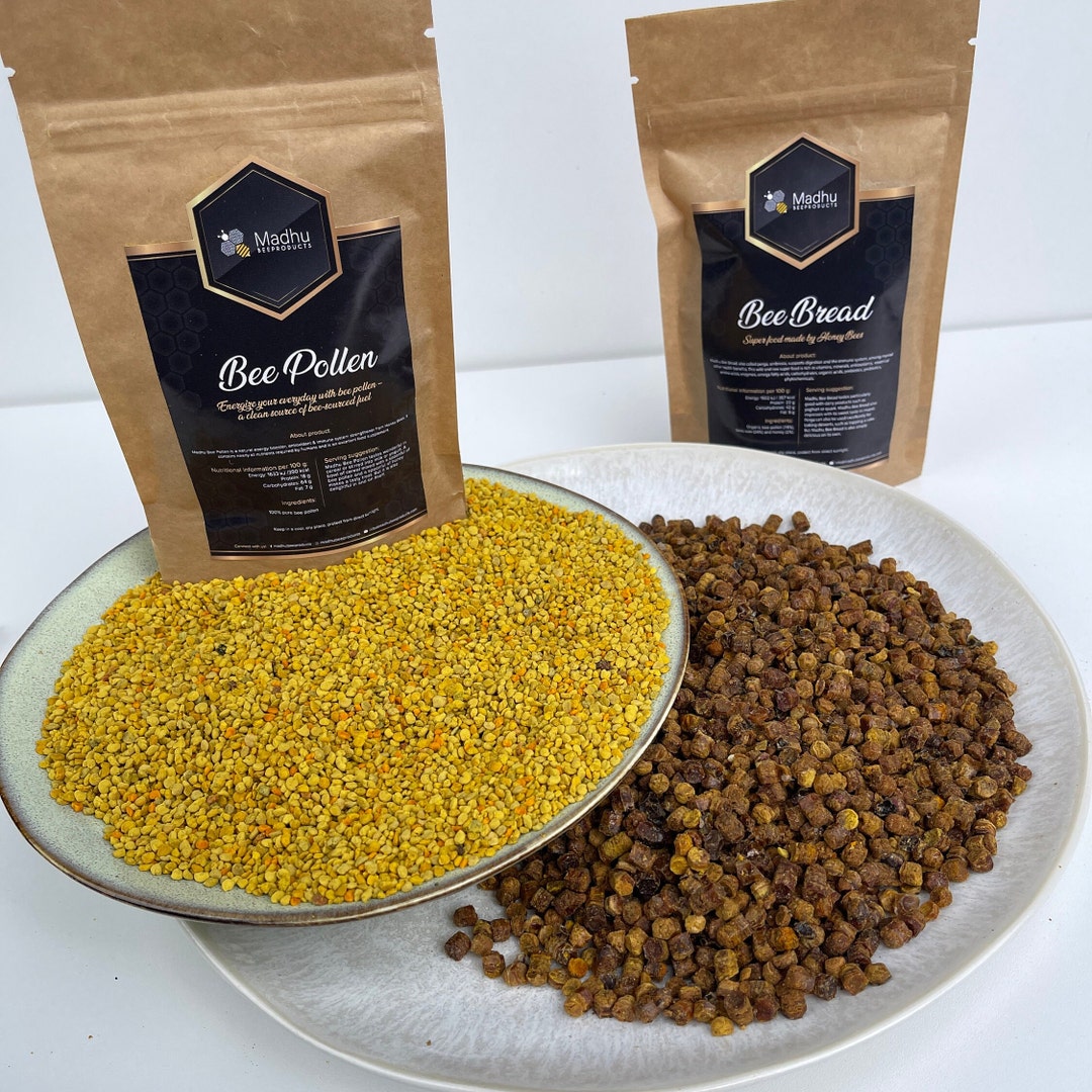 FOEVER BEE POLLEN 3本入 2箱 2026 Bee Pollen and Bee Bread 7oz Set: Natural Healthy Superfood