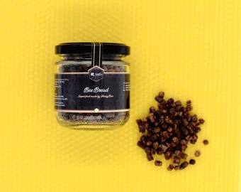 Raw Bee Bread 100g | Organic Fermented Perga Superfood | High Protein | Sugar-Free | Gluten-Free | Natural Gift for Wellness Lovers