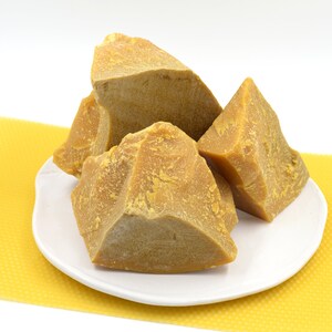100% Pure and All Natural Beeswax | Yellow, Pure Blocks With Natural ...
