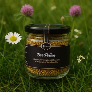 Bee Pollen, All Natural Organic Superfood, 3.5 oz 100 g