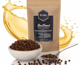 Bee Bread – 2026 NEW natural Bee Product Protein-rich Superfood with Vitamins  100% natural, fresh and organic