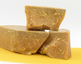 Cera de abejas a granel - Cera de abejas pura y orgánica 2026 / Cera de abejas natural / Cera de abejas para velas / Cera de abejas premium / 32 oz (2 libras / 907 g)