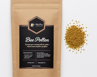 Raw Bee Pollen Granules – Fresh 100% Natural Superfood from Lithuania | 2025 Harvest