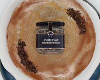 100 % pure propolis d&#39;abeille | Propolis d&#39;abeille de haute qualité | Propolis d&#39;abeille naturelle indigène en vrac | Propolis d&#39;abeille crue de la nature | 3,5 oz (100 g)