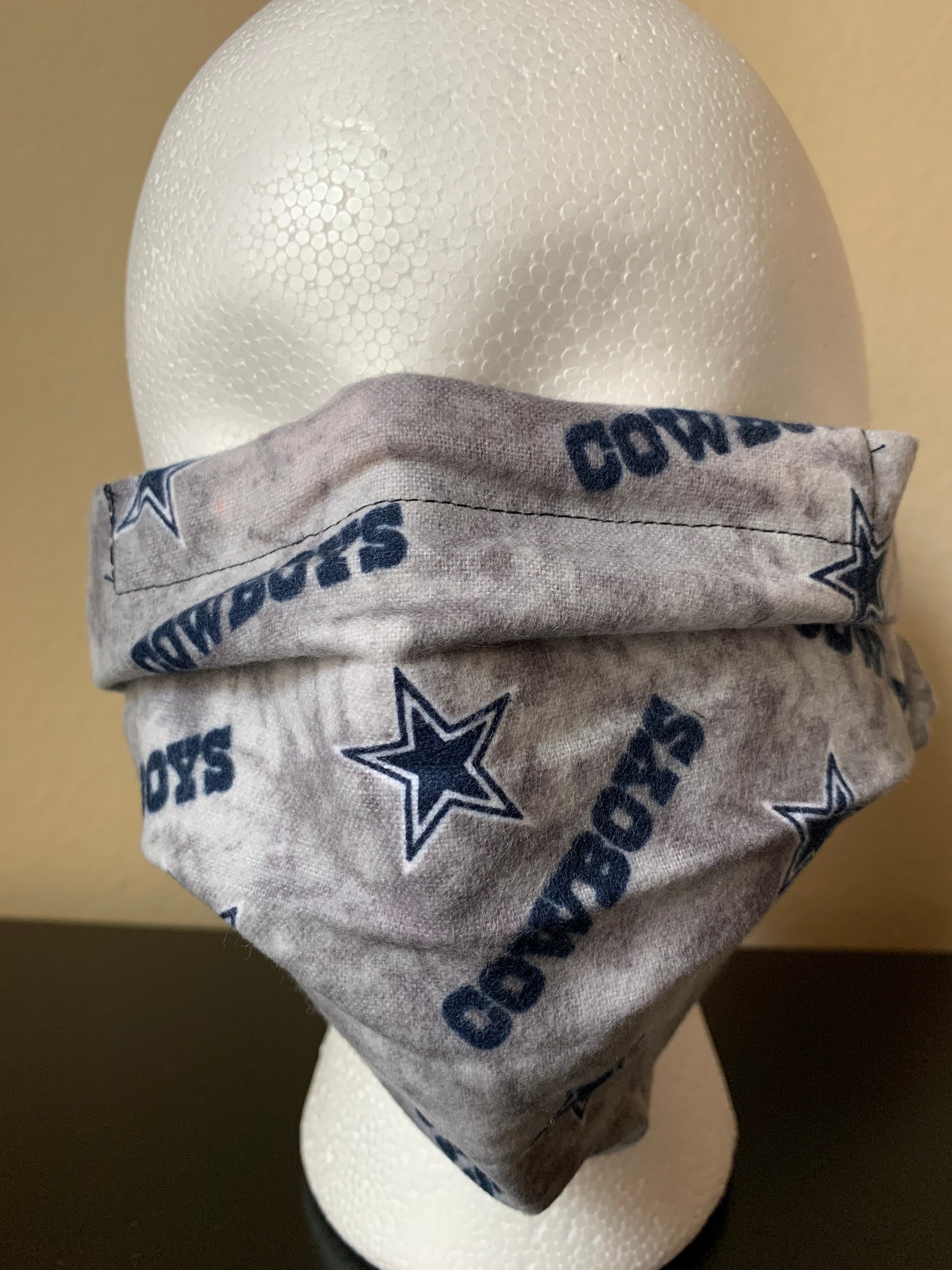 Dallas Cowboys Face Mask Adult Face Mask Washable Cowboys Etsy