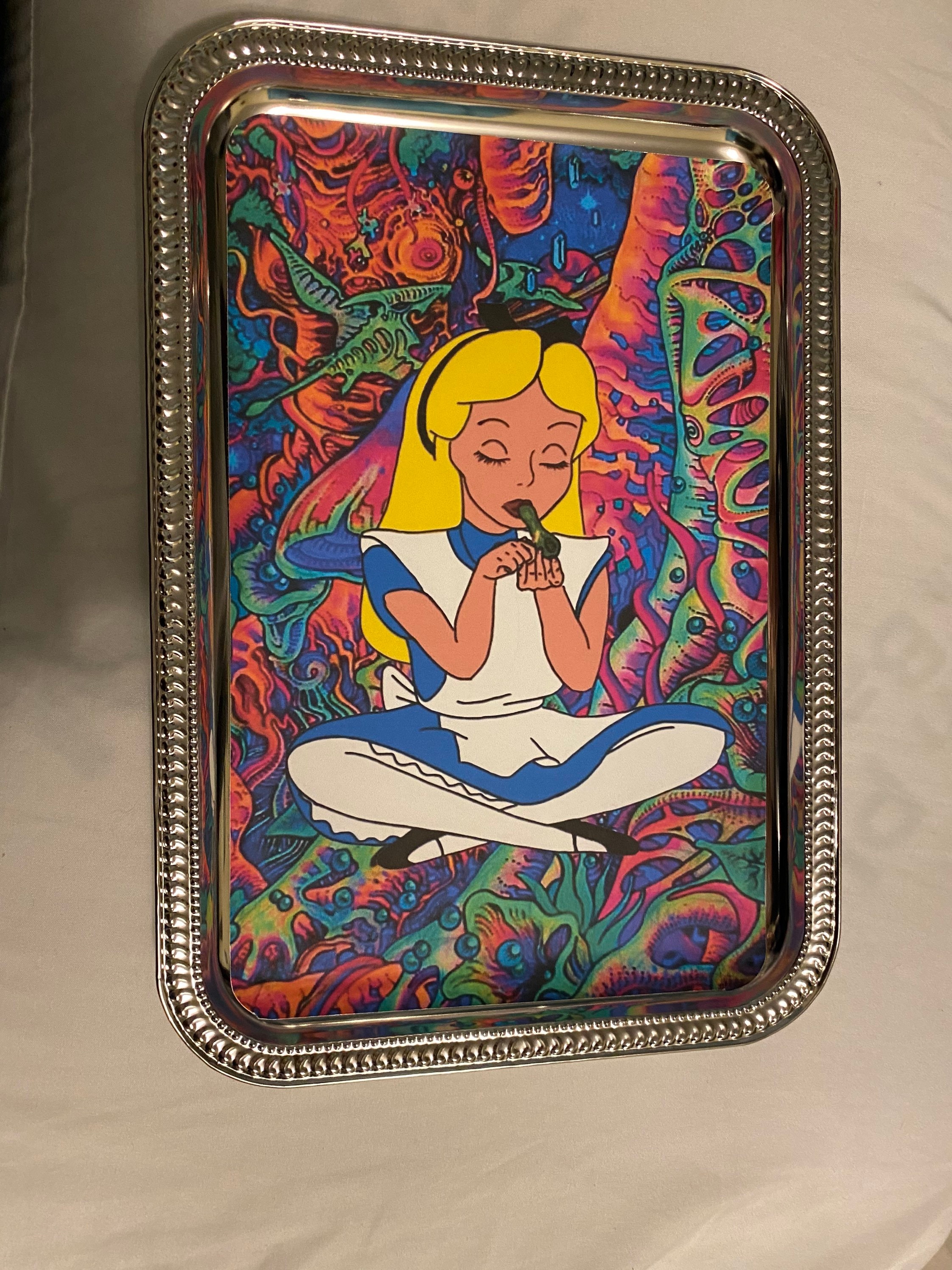 Alice in Wonderland Tray Etsy