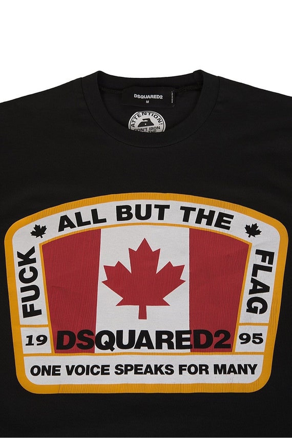 dsquared2 t shirt all but the flag