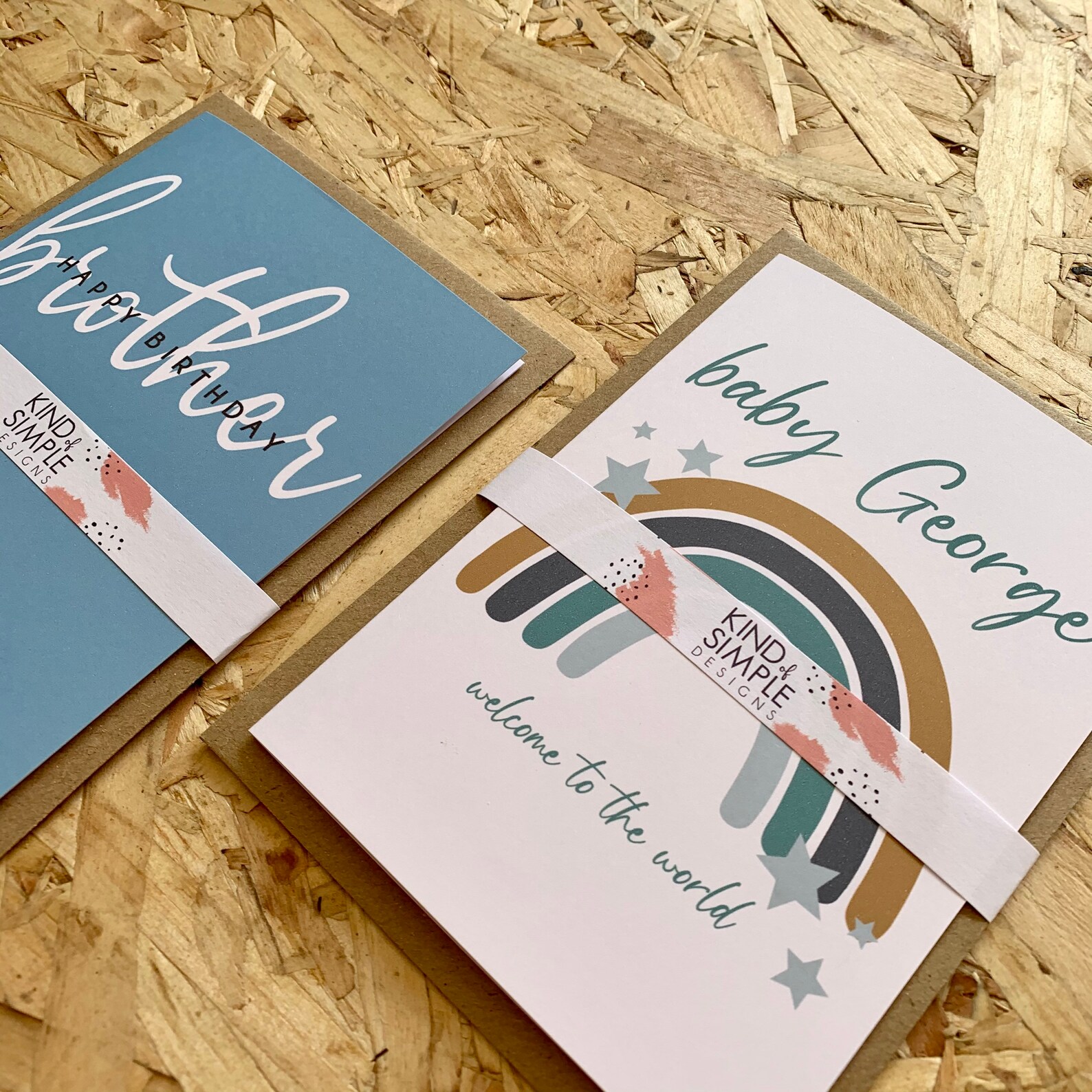 Personalisierte Name neue Baby Boy Namenskarte Blaue | Etsy