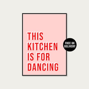Funny Kitchen Quotes, Kitchen Prints, Kitchen Decor- A5, A4 A3 Prints  Kitchen Decor
