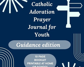 Guidance Focus/Catholic Andoration Journal Printable für die Mittelschule Jugend/Gebetsreflexion Journal/religiöse Ed Klassenzimmer Lehrer/CCD