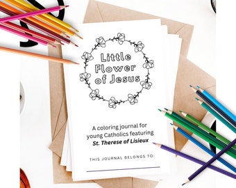 St. Therese von Lisieux Tagebuch: Katholische Anbetung Ausmalbilder (PDF Download)