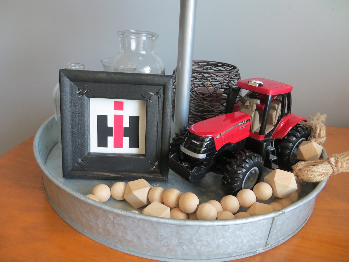 International Harvester IH home decor sign Farmhouse canvas Etsy