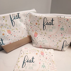 Fiat Pouch: Catholic Veil Bag, First Communion Gift