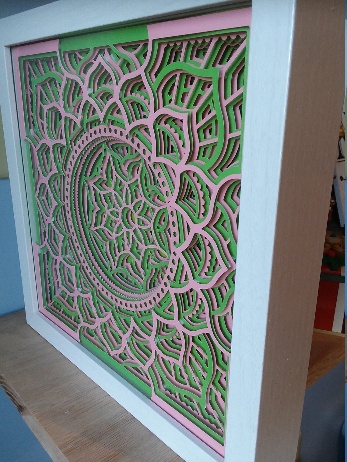 Free Free 333 Layered Mandala Shadow Box SVG PNG EPS DXF File